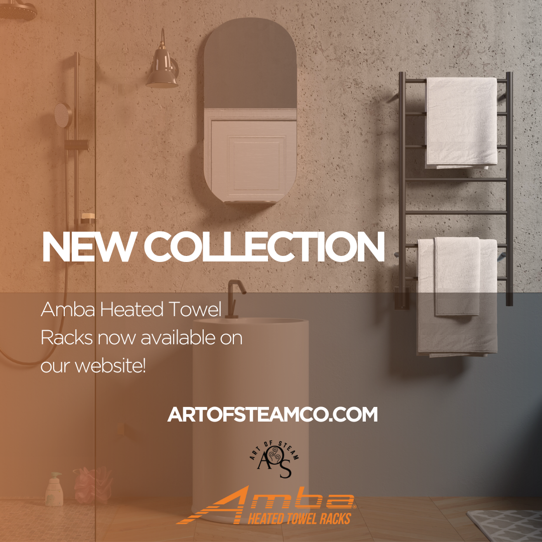 AMBA HEATED TOWEL RACKS - ARTOFSTEAMCO