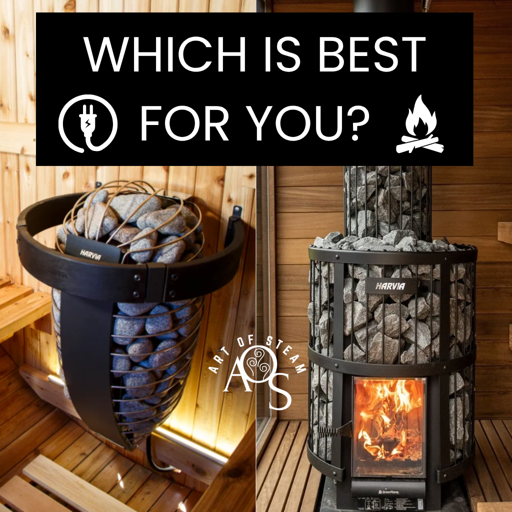 Wood-Burning vs. Electric Sauna Heaters: Which Is Right for You? Art of Steam Co