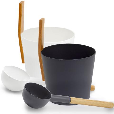 KOLO KOLO-B/L-SET3-BK BUCKET3, LADLE, BLACK KOLO