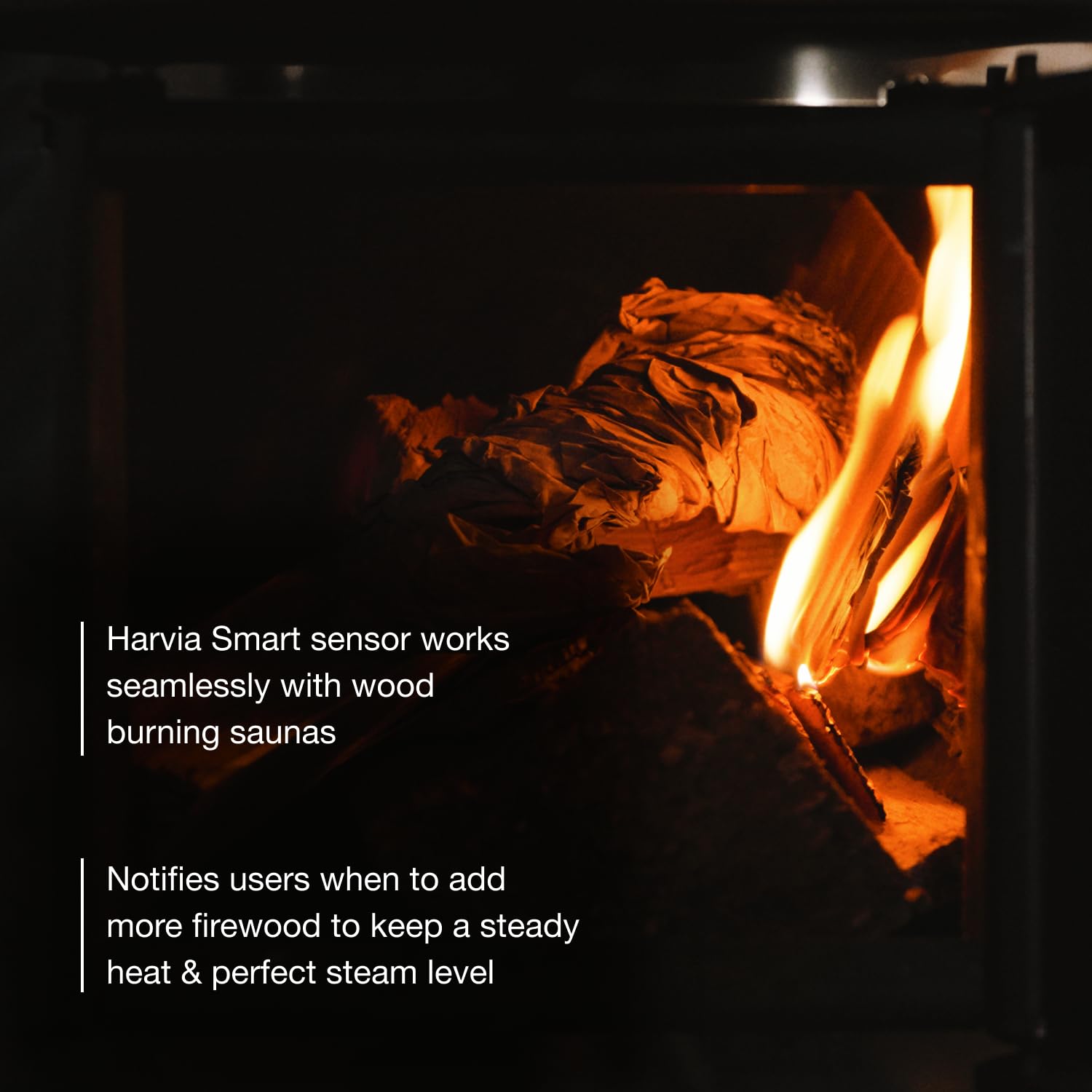 Harvia Smart Sensor for Sauna Heaters, Compatible with Electric & Wood Stoves Harvia