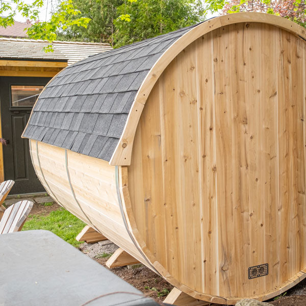 Dundalk Canadian Timber Tranquility 2-4 Person Outdoor Barrel Sauna Dundalk