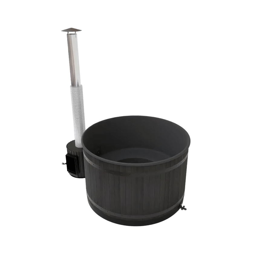 Almost Heaven Legend Dual-Temperature Wood-Fired Hot Tub and Plunge Almost Heaven - Harvia