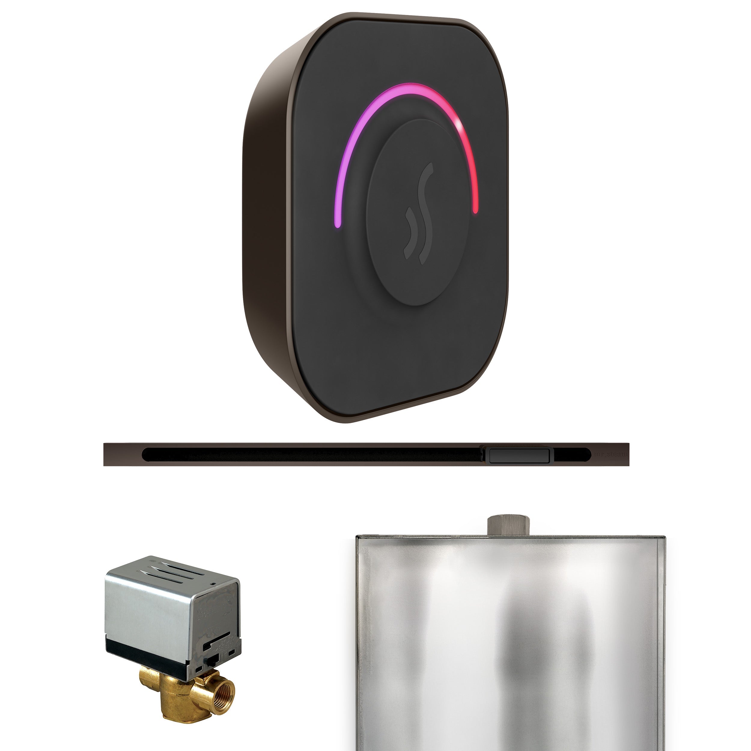 Mr. Steam ButlerTouch Steam Shower Control Package with TempoTouch Control and Linear Steamhead Mr. Steam