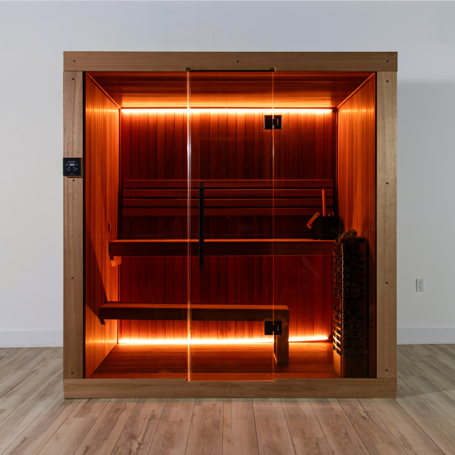 Dundalk Leisurecraft CT Element Studio Indoor Sauna 64x84 Dundalk