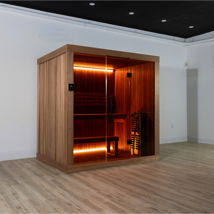 Dundalk Leisurecraft CT Element Studio Indoor Sauna 64x84 Dundalk