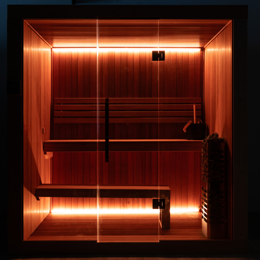 Dundalk Leisurecraft CT Element Studio Indoor Sauna 64x84 Dundalk