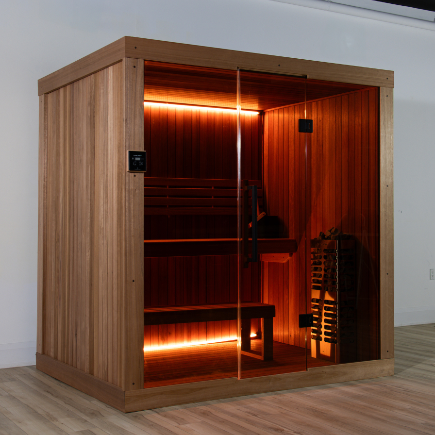 Dundalk Leisurecraft CT Element Studio Indoor Sauna 64x84 Dundalk