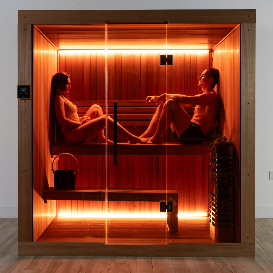 Dundalk Leisurecraft CT Element Studio Indoor Sauna 64x84 Dundalk