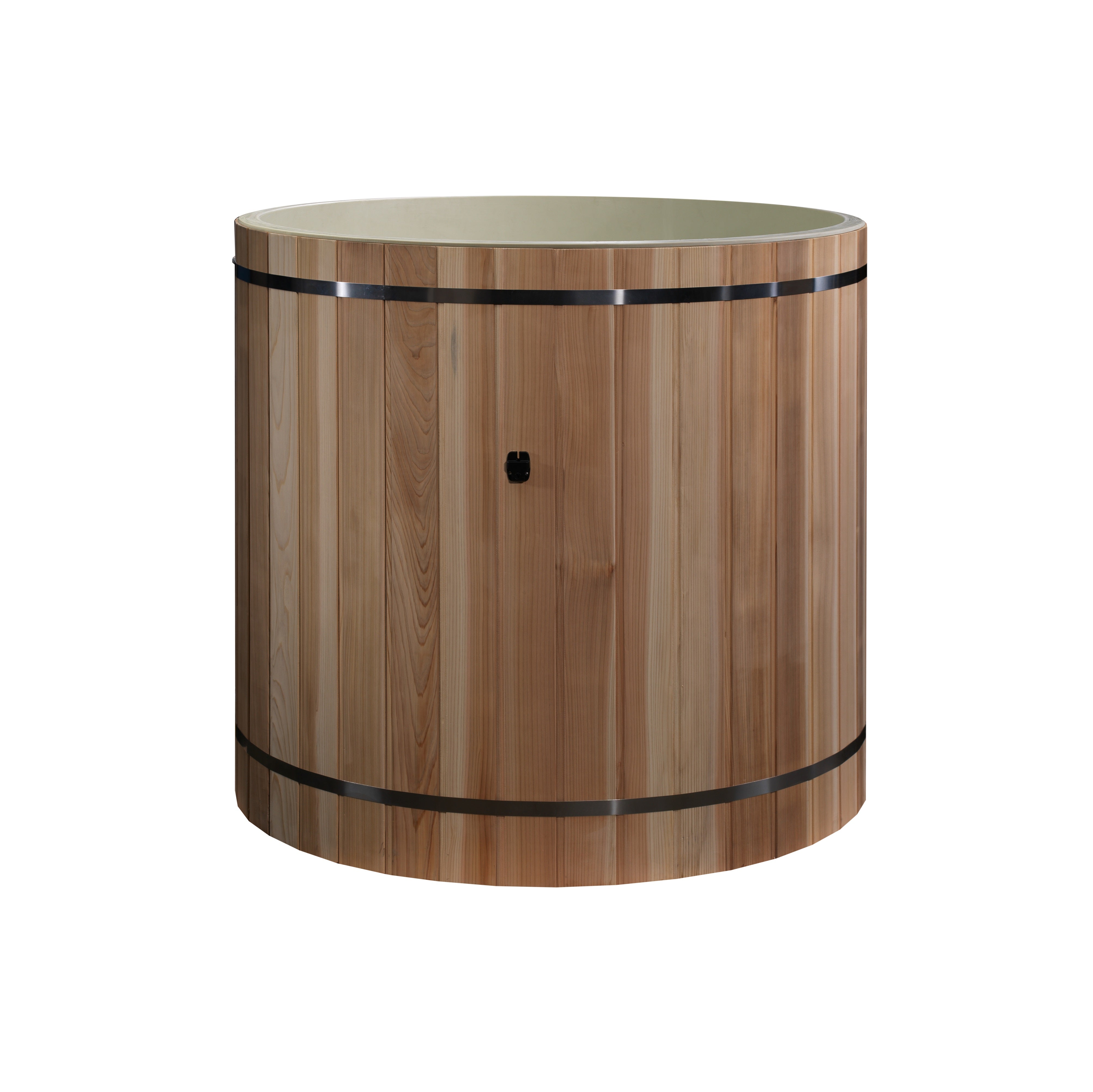 Premium Cedar PVC Cold Plunge Barrel for Ultimate Muscle Recovery Wellness Golden Designs Inc (NA)