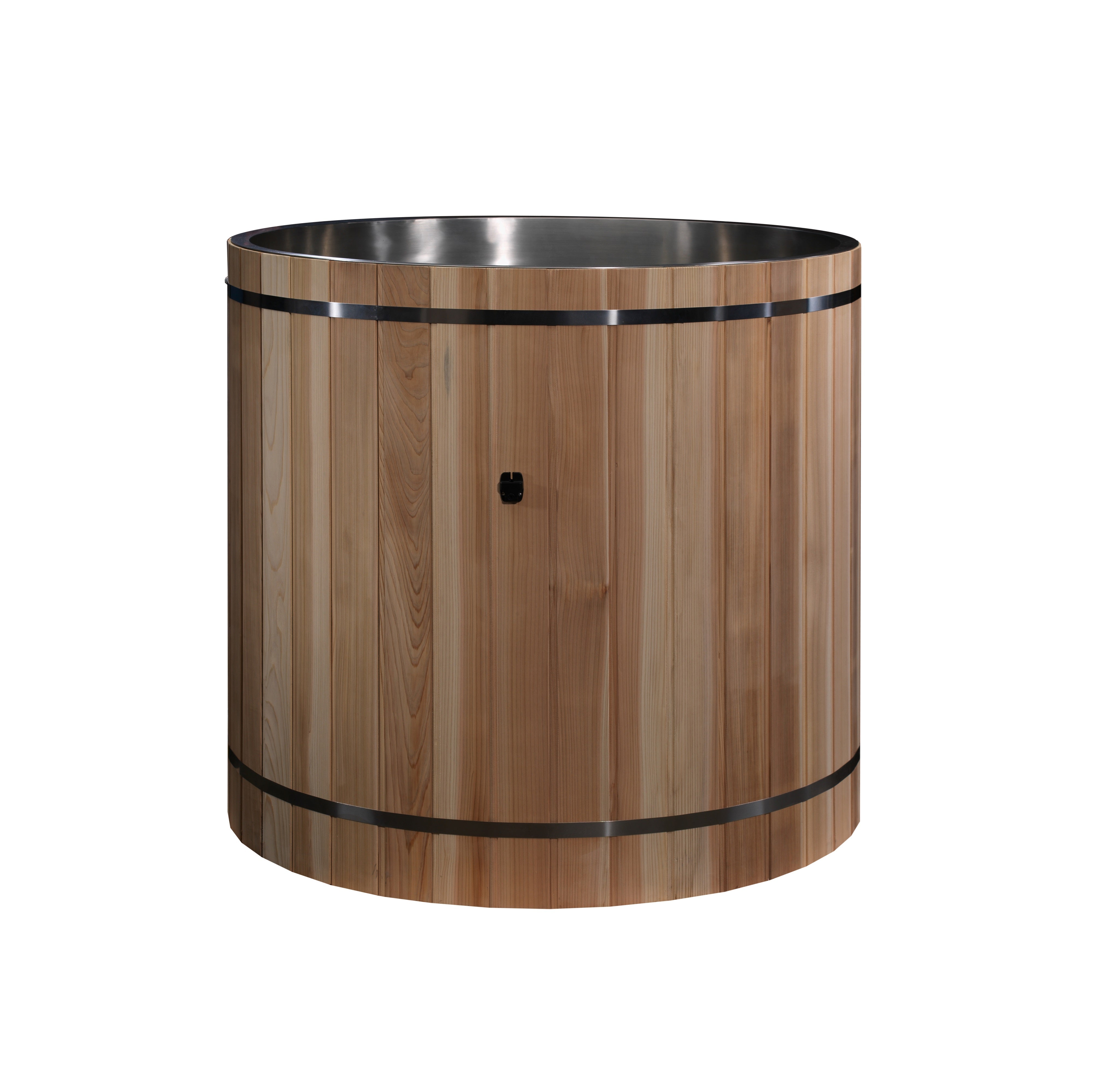 Luxury Dynamic Cold Plunge Barrel: 304 Stainless Steel, Cedar for Peak Recovery Golden Designs Inc (NA)