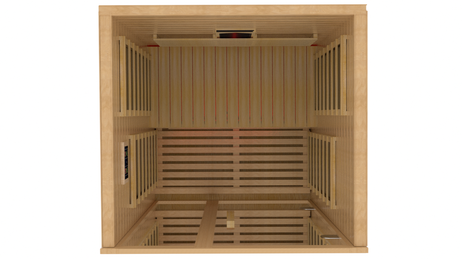 Dynamic Gracia 1-2 Person Full Spectrum Near Zero EMF FAR IR Sauna Golden Designs Inc