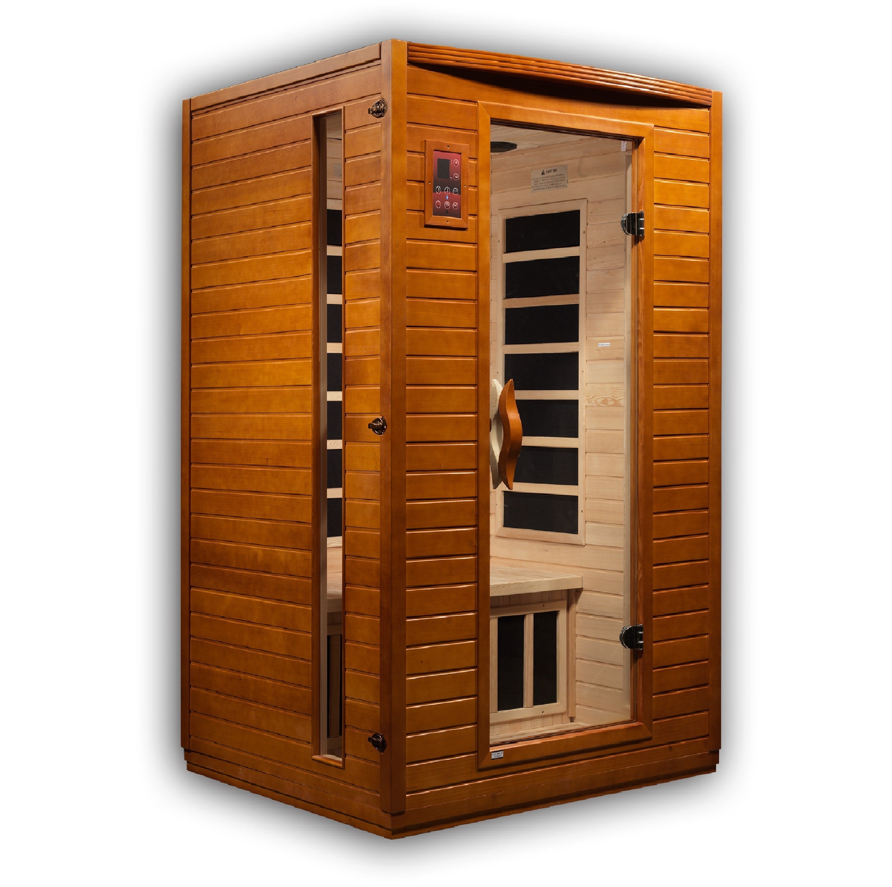 Dynamic Versailles 2-Person Ultra Low EMF Far Infrared Sauna with Chromotherapy Golden Designs Inc (NA)