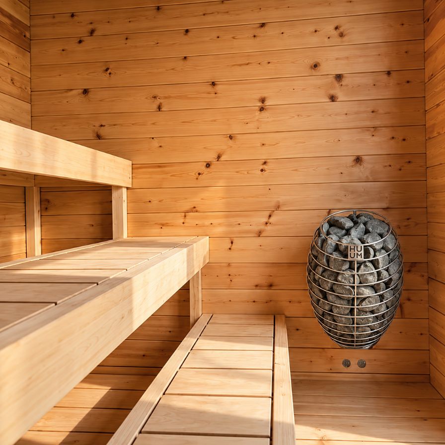 Dundalk Canadian Timber Avalon Outdoor Sauna White Cedar Retreat