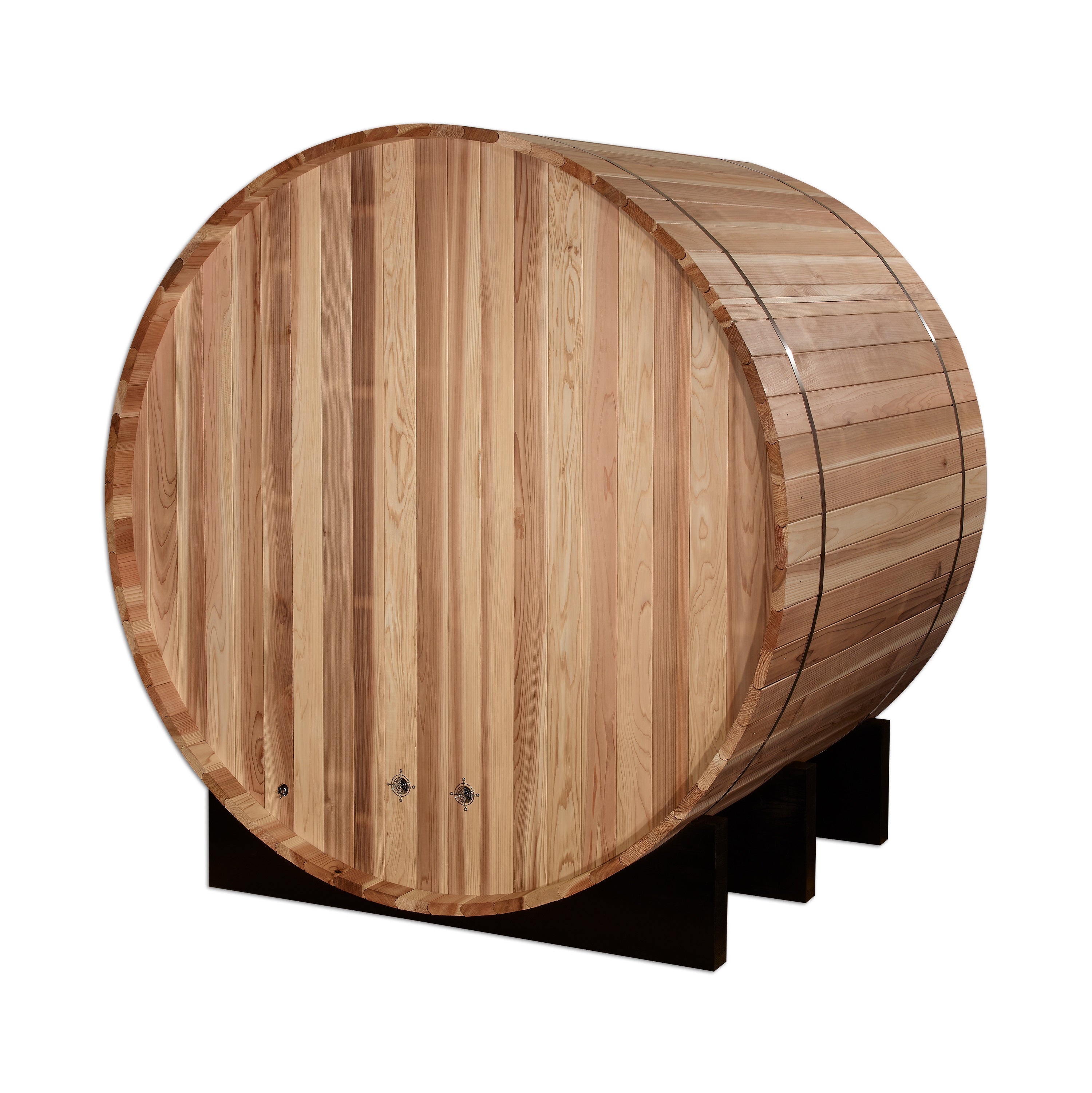 Golden Designs St. Moritz 2 Person Barrel Traditional Sauna - Pacific Cedar Wood Golden Designs Inc