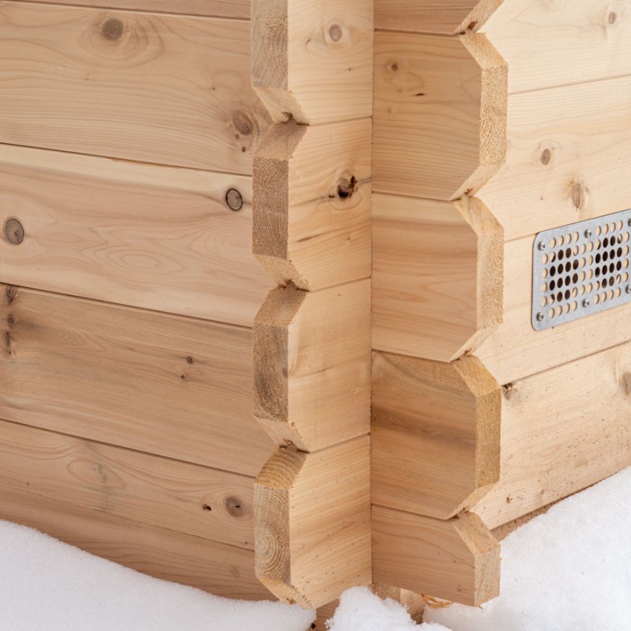 Dundalk Canadian Timber Granby Cabin Sauna 2-3 Person Outdoor Dundalk Leisurecraft