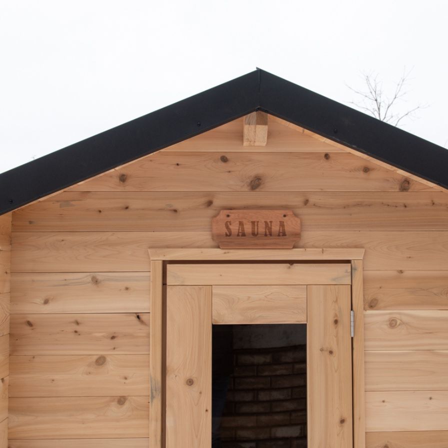 Dundalk Canadian Timber Granby Cabin Sauna 2-3 Person Outdoor Dundalk Leisurecraft