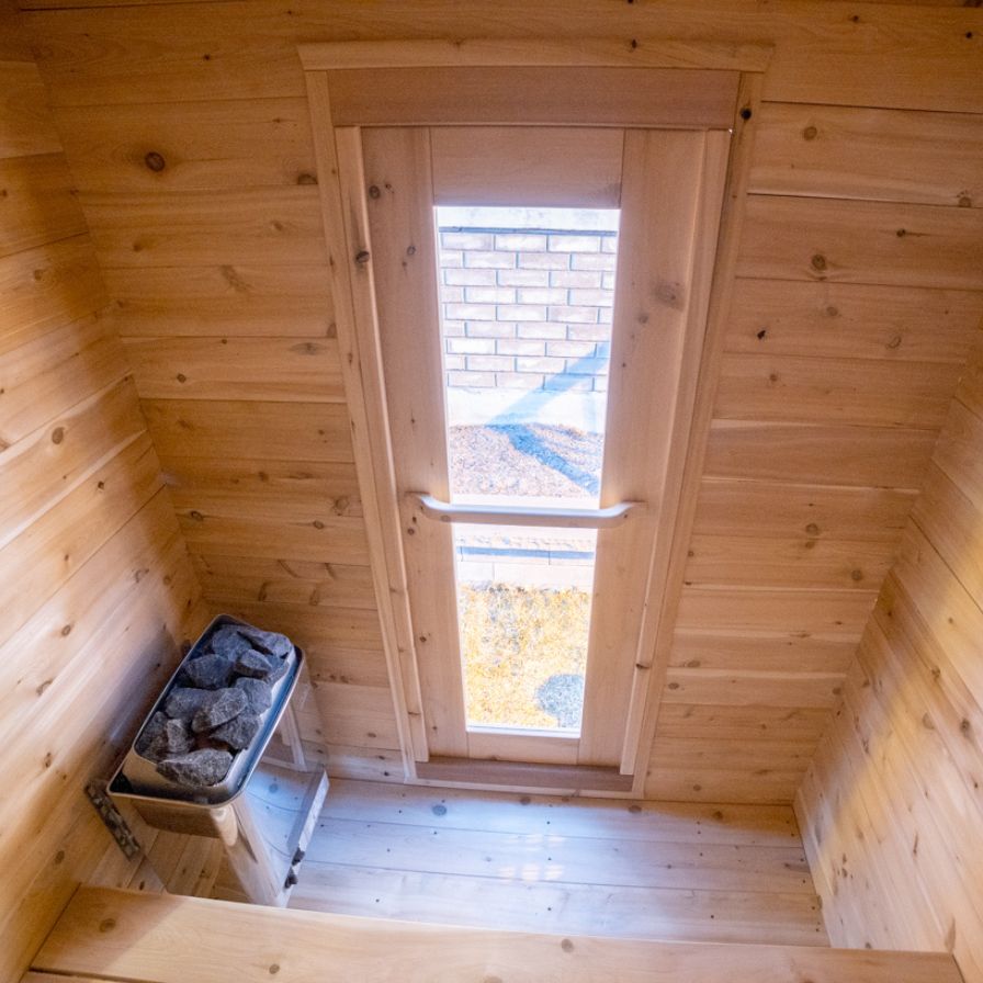 Dundalk Canadian Timber Granby Cabin Sauna 2-3 Person Outdoor Dundalk Leisurecraft