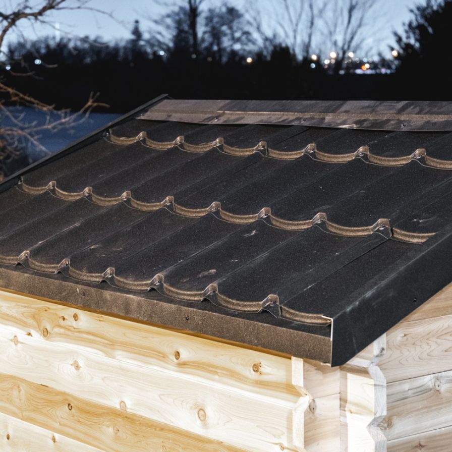 Dundalk Canadian Timber Granby Cabin Sauna 2-3 Person Outdoor Dundalk Leisurecraft