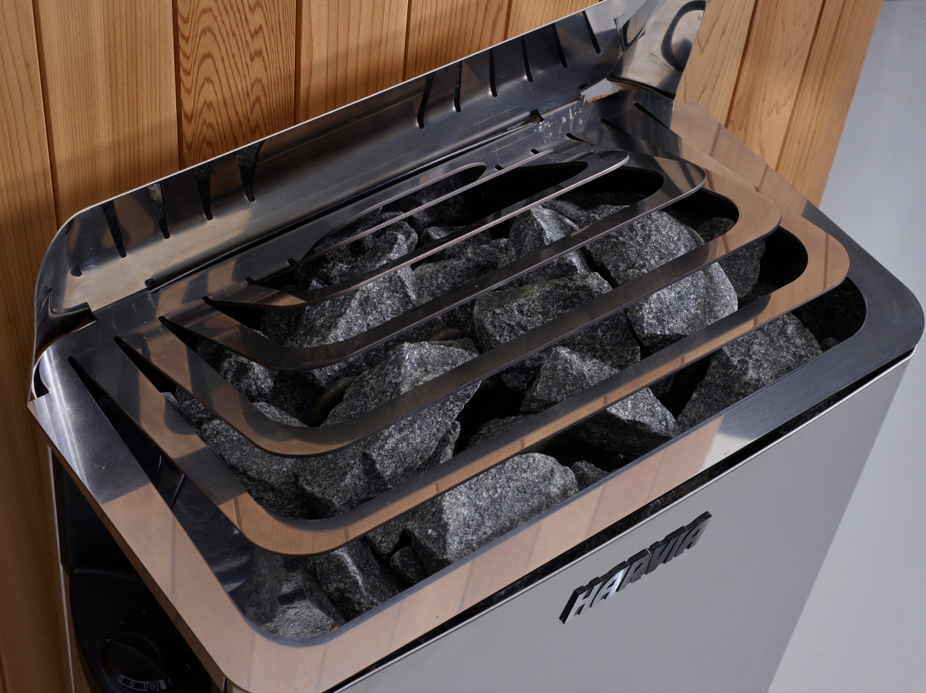 Harvia The Wall Series Sauna Heater With Rocks Harvia