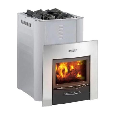 Harvia WK360SLUX Pro Series, 31kW, Wood Sauna Stove, Steel Stainless Steel Harvia