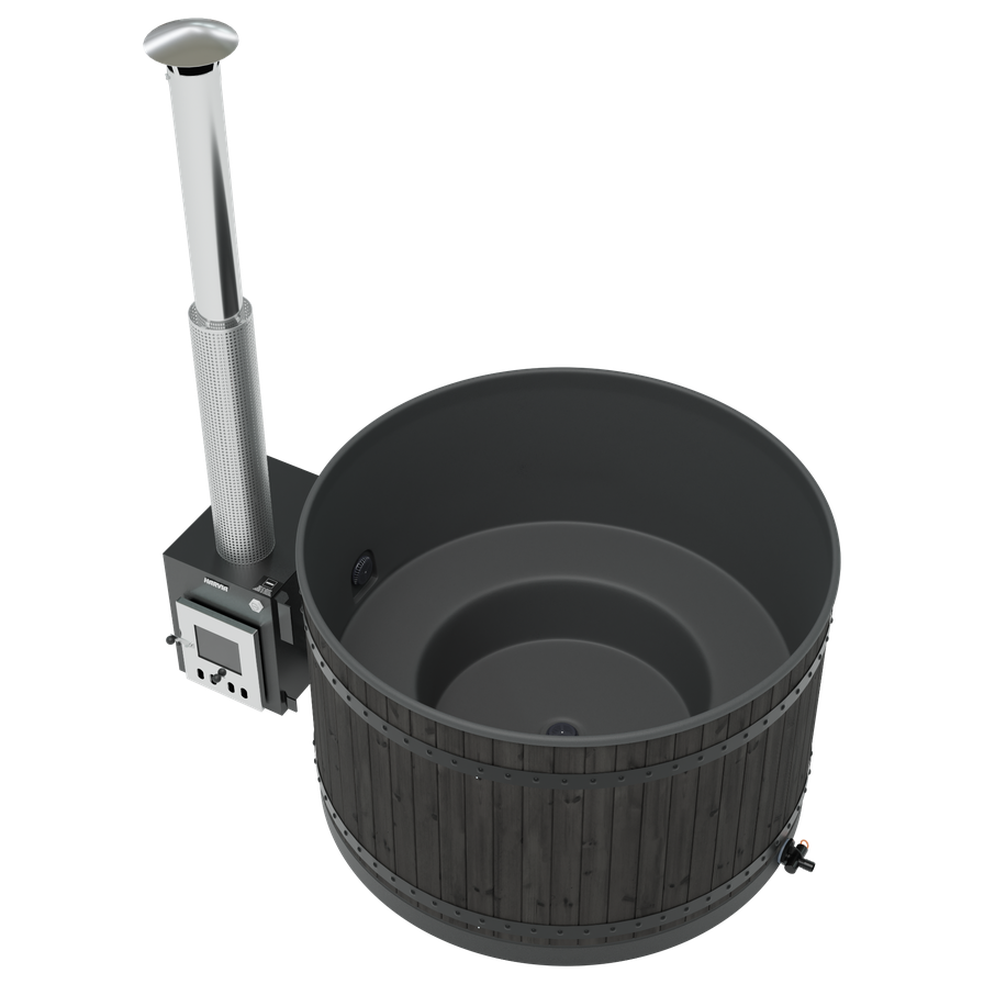 Almost Heaven Legend Dual-Temperature Wood-Fired Hot Tub and Plunge Almost Heaven - Harvia