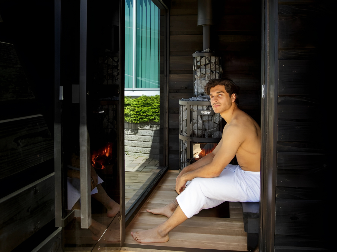 Harvia Legend Outdoor Sauna Cabin 4-6 Person Harvia