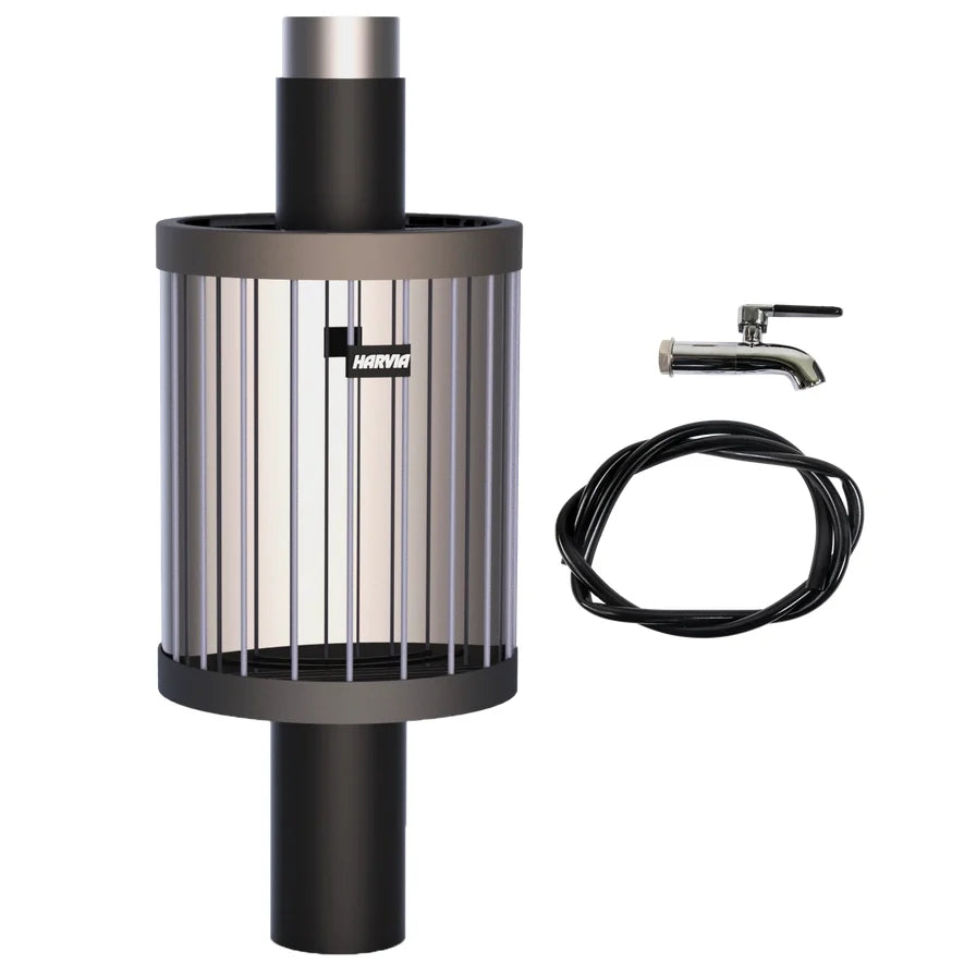 Harvia Legend Pipe Water Heater 6.6 Gallons Stainless Steel Harvia