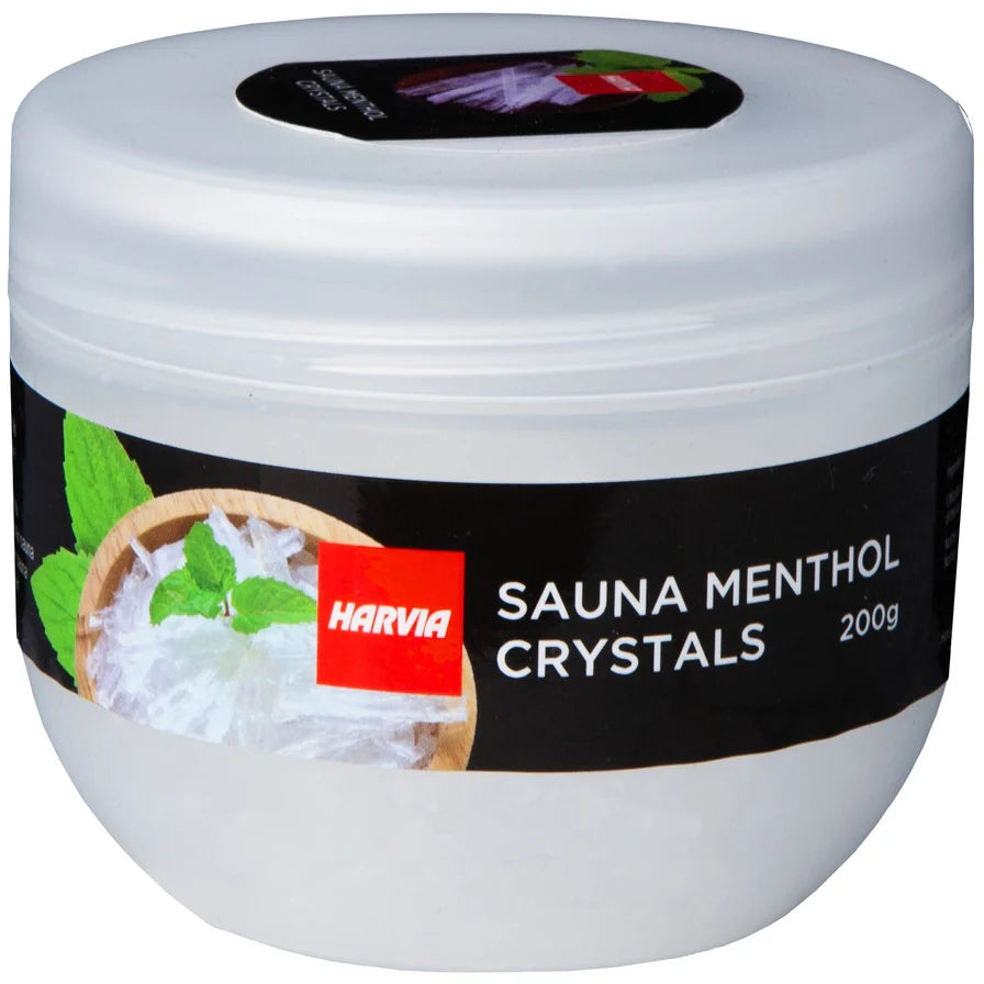 Harvia Sauna Menthol Crystals Natural Mint Aroma 200g Tin