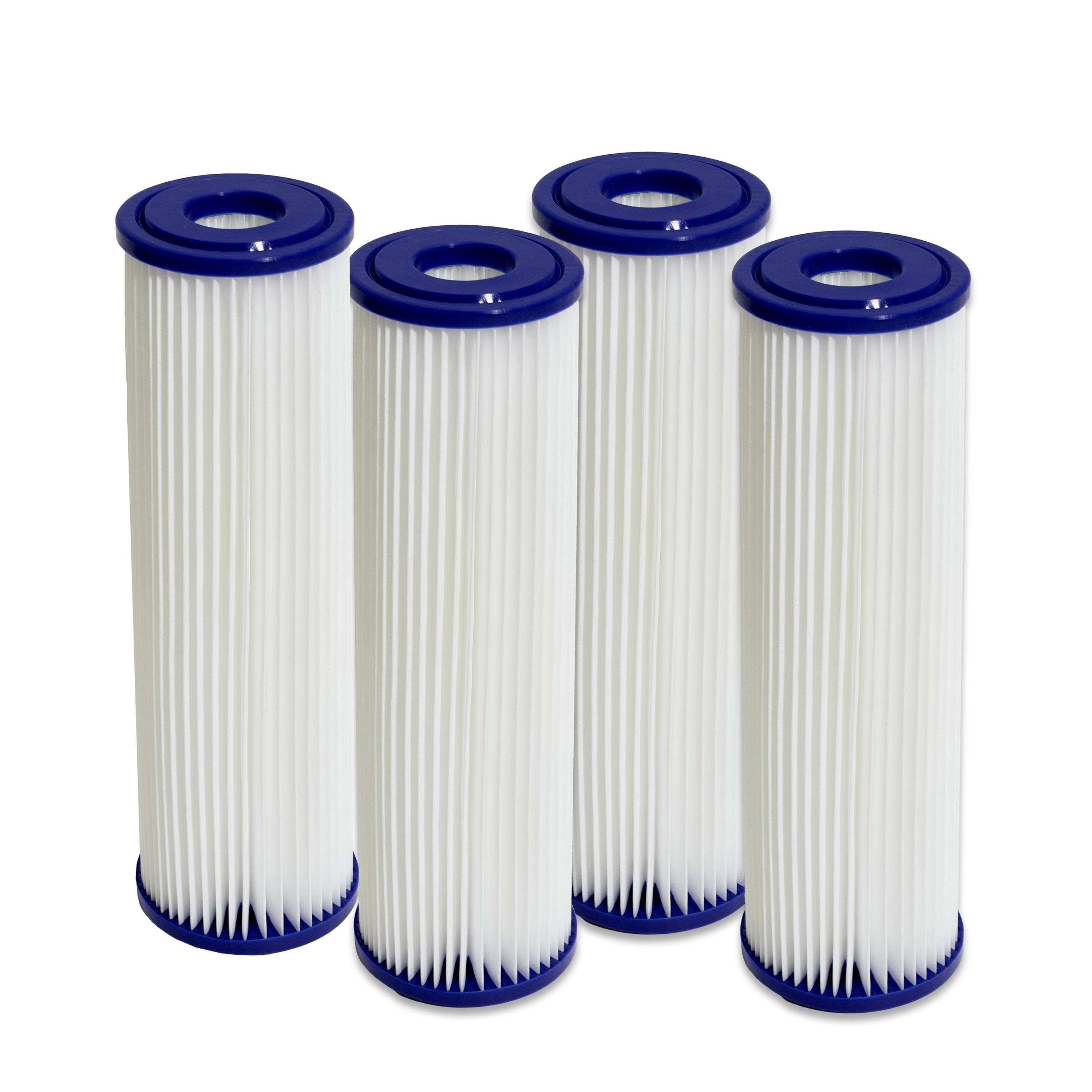 Dynamic Cold Therapy 10x2.5 Inch 20 Micron Water Chiller Filter 4-Pack Golden Designs Inc