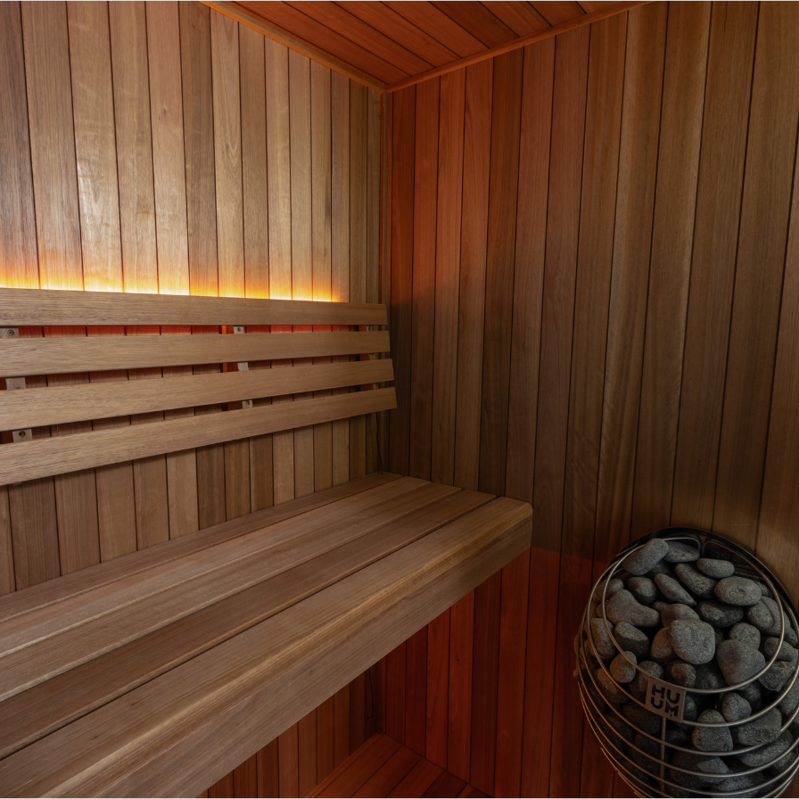 Dundalk Leisurecraft CT Element Loft Indoor Sauna 54x74 Inch Dundalk