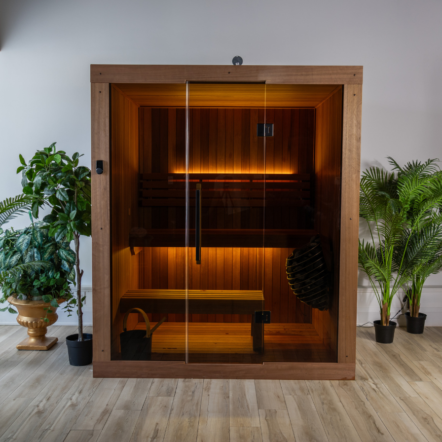 Dundalk Leisurecraft CT Element Loft Indoor Sauna 54x74 Inch Dundalk