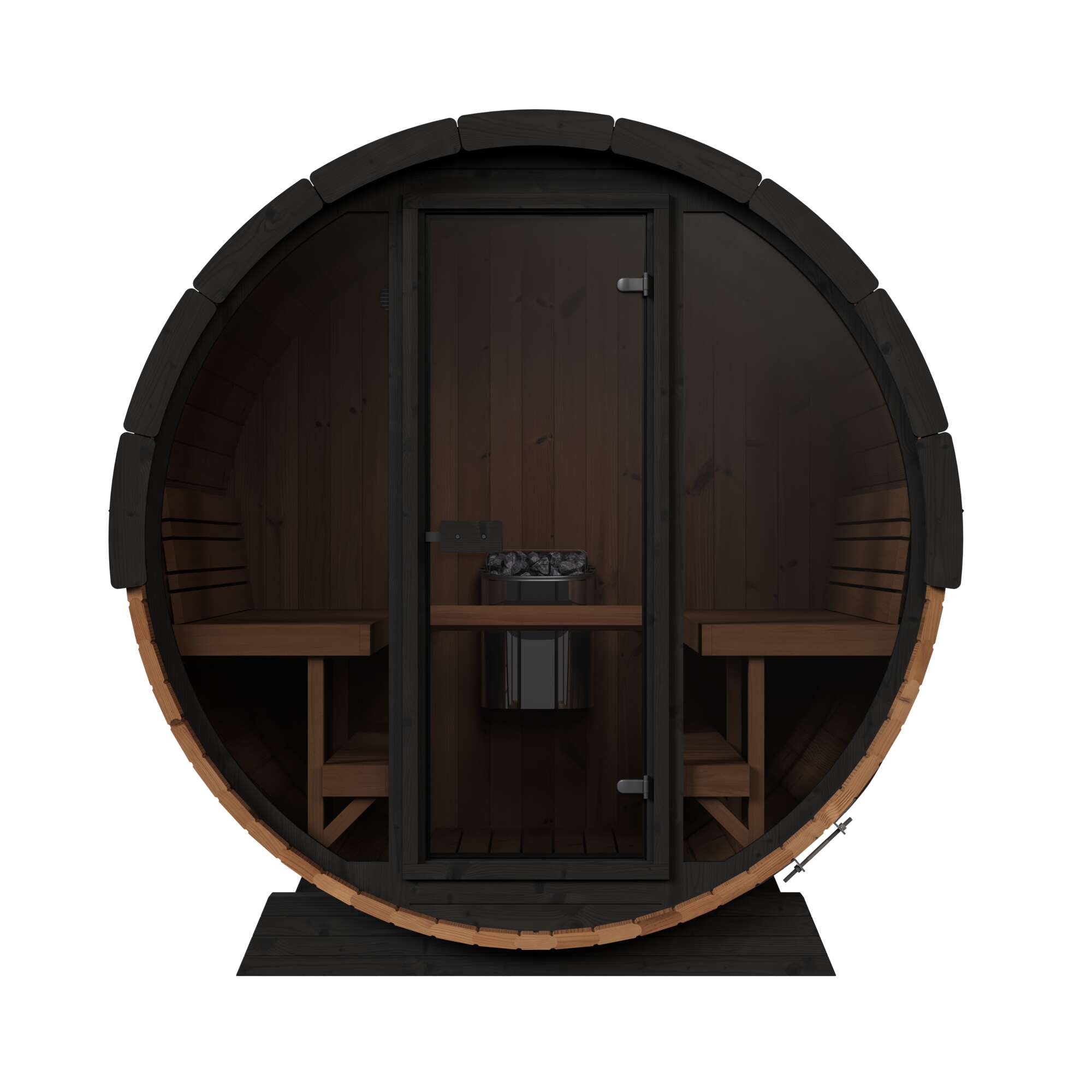 Mr. Steam Barrel Haus Outdoor Sauna Kit- Artofsteamco