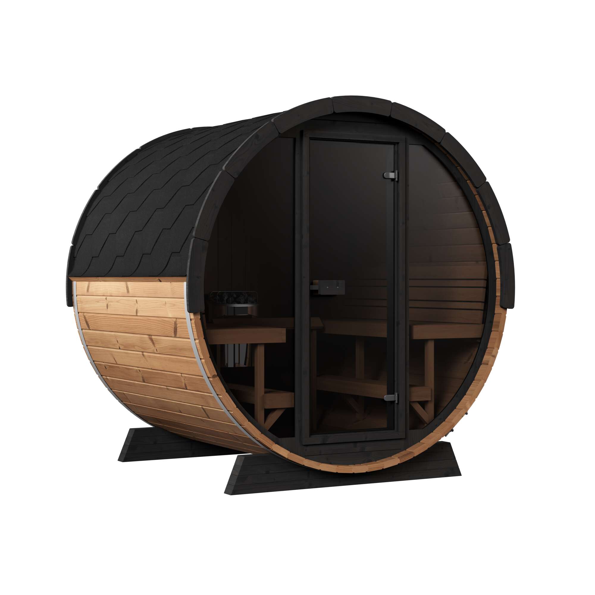 Mr. Steam Barrel Haus Outdoor Sauna Kit- Artofsteamco