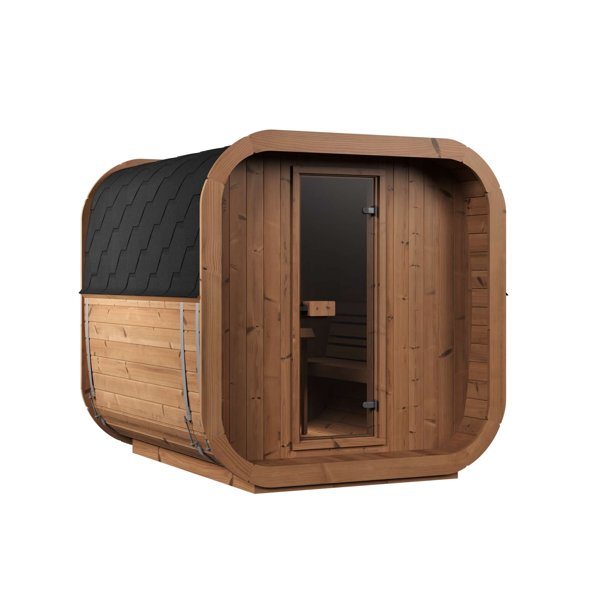 Mr. Steam Cubist Outdoor Sauna Room - ArtofSteamCo