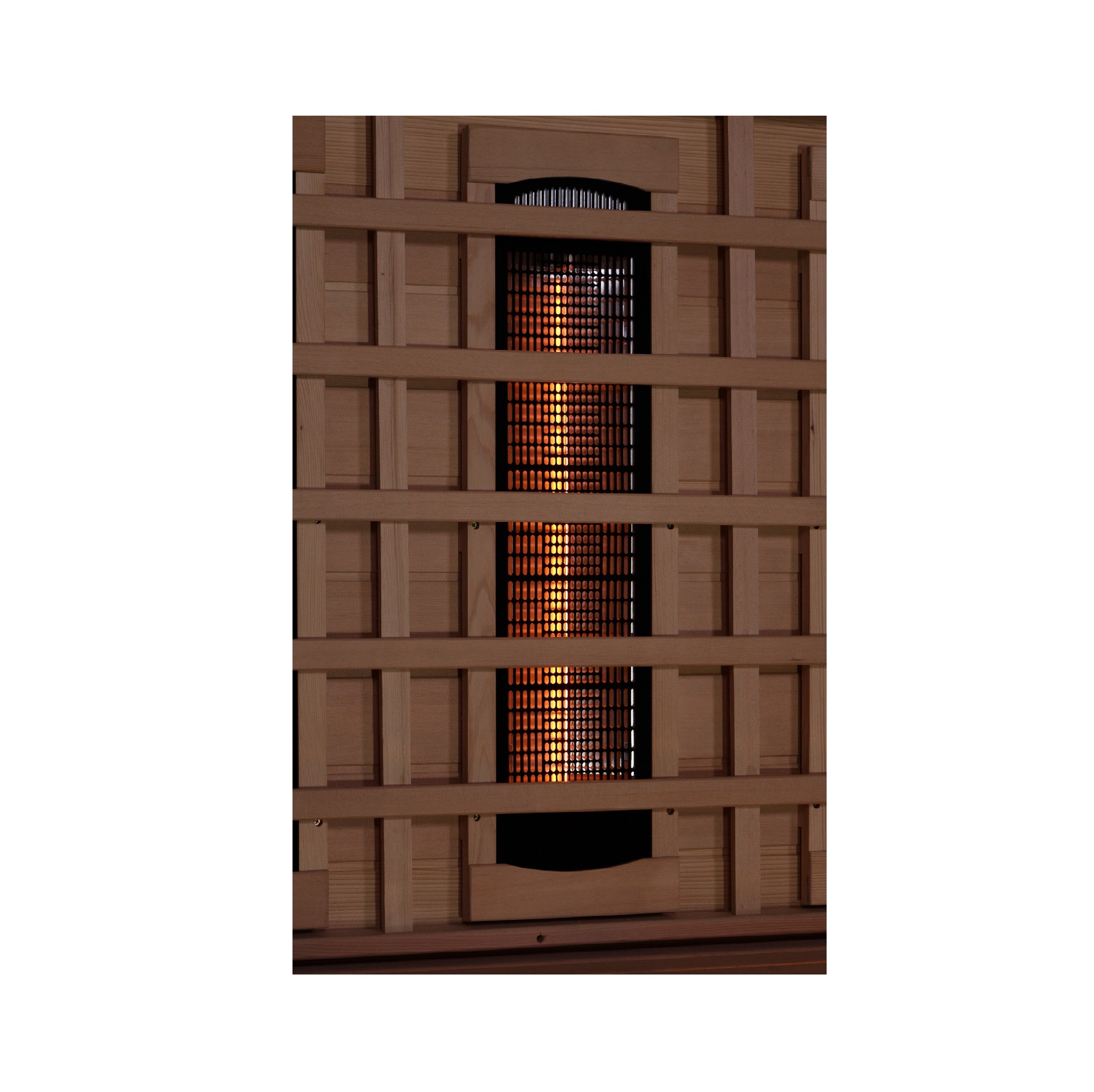 Golden Designs Reserve 6-Person Full Spectrum Near Zero EMF Himalayan Salt Sauna Golden Designs Inc (NA)