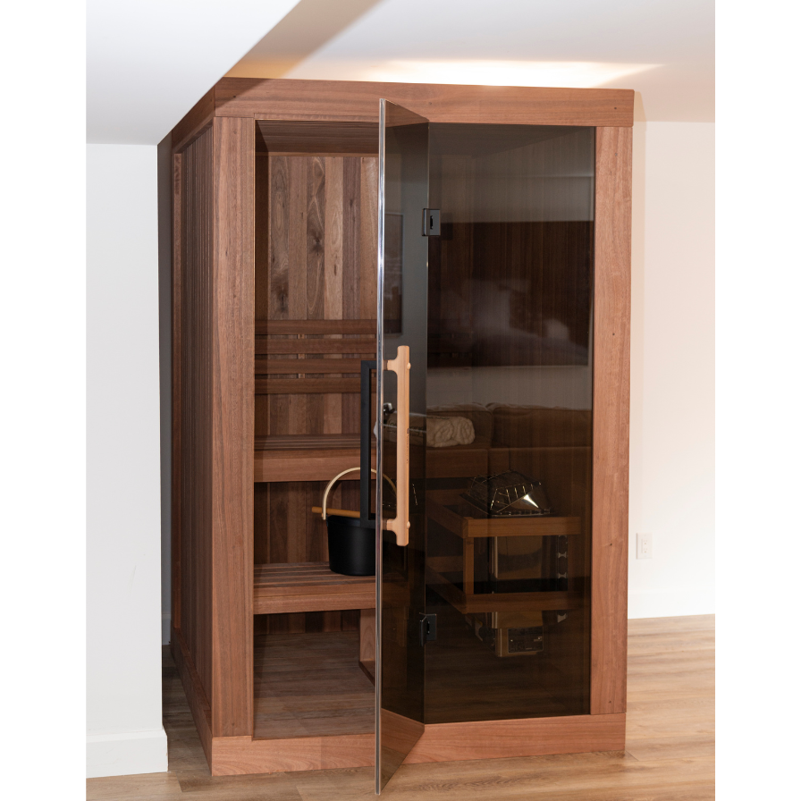 Dundalk Leisurecraft Element Nook Indoor Sauna 54x54 Inches Dundalk