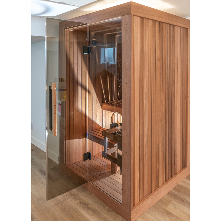 Dundalk Leisurecraft Element Nook Indoor Sauna 54x54 Inches Dundalk