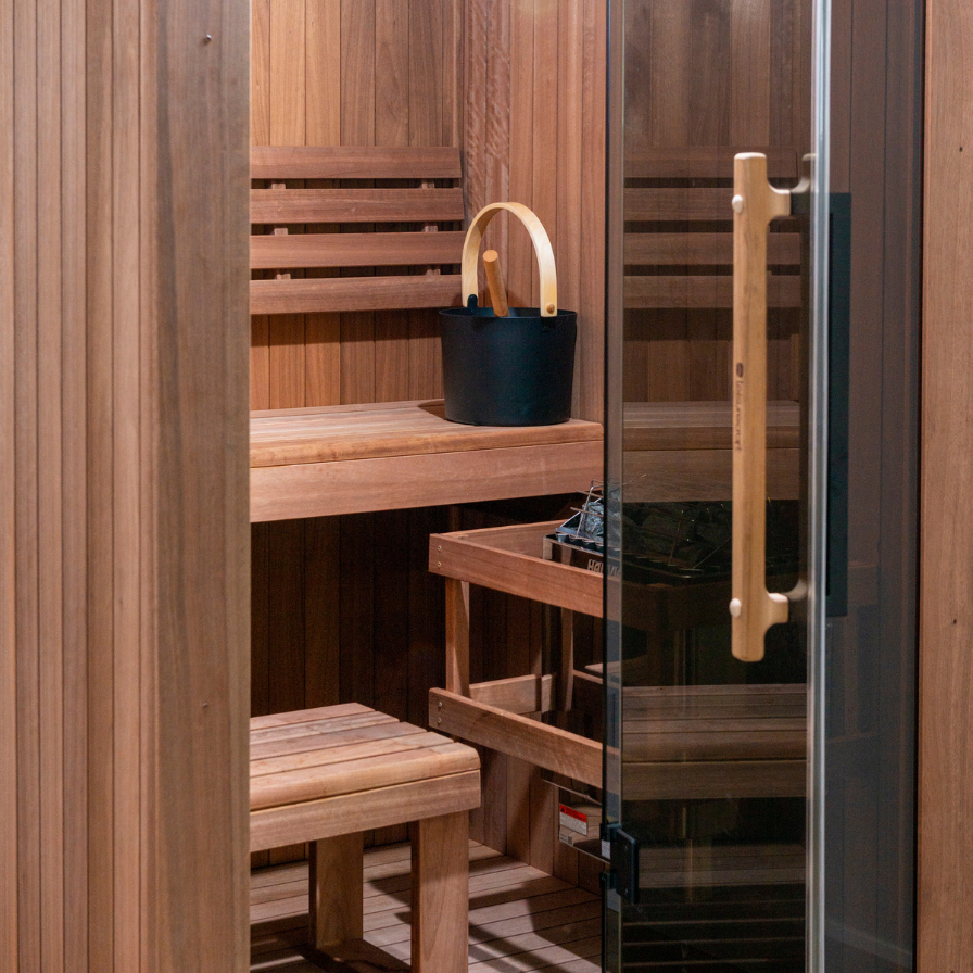 Dundalk Leisurecraft Element Nook Indoor Sauna 54x54 Inches Dundalk