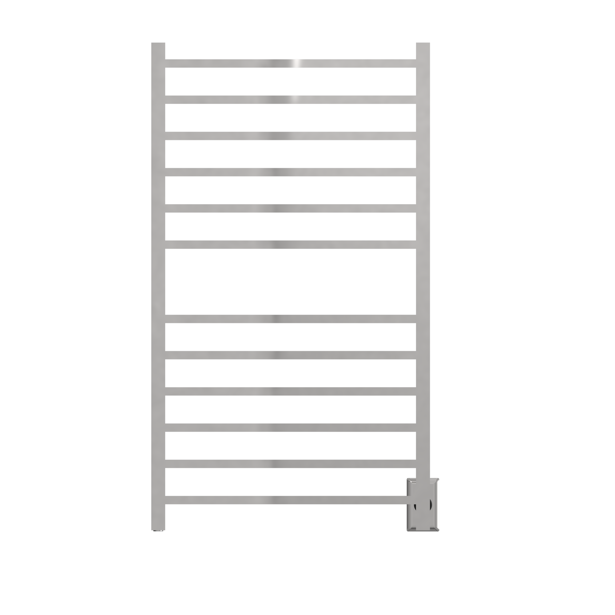 Amba Square Radiant Hardwired + Plug-in Combo Towel Warmer Amba
