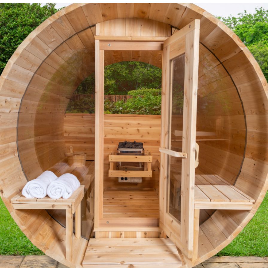 Dundalk LeisureCraft Serenity MP Barrel Sauna for 3-4 People Dundalk LeisureCraft