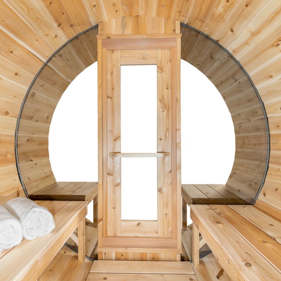 Dundalk LeisureCraft Serenity MP Barrel Sauna for 3-4 People Dundalk LeisureCraft