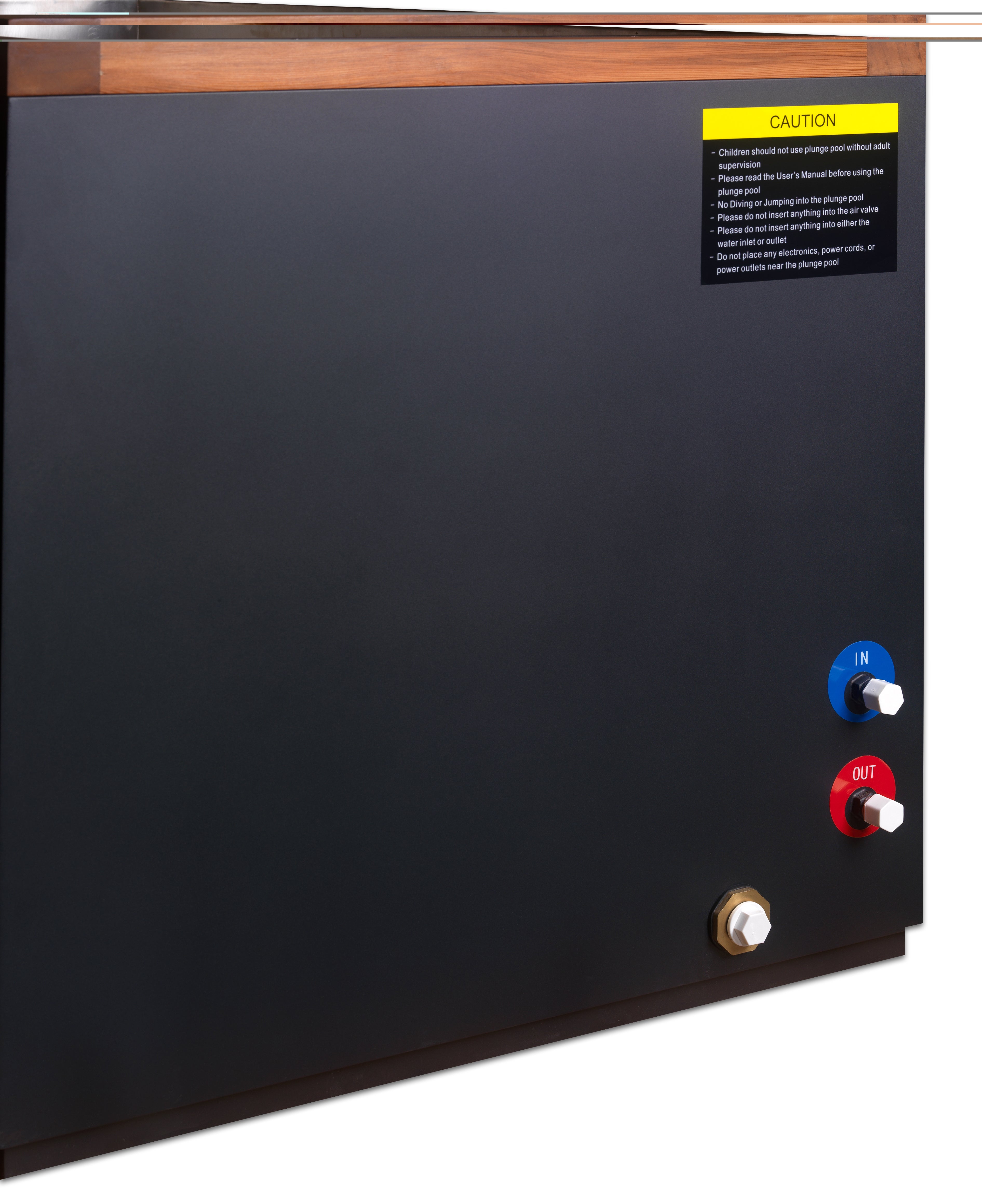 Dynamic Cold Therapy CUBOID XL 304 Stainless Steel Cold Plunge Immersion Tub Golden Designs Inc