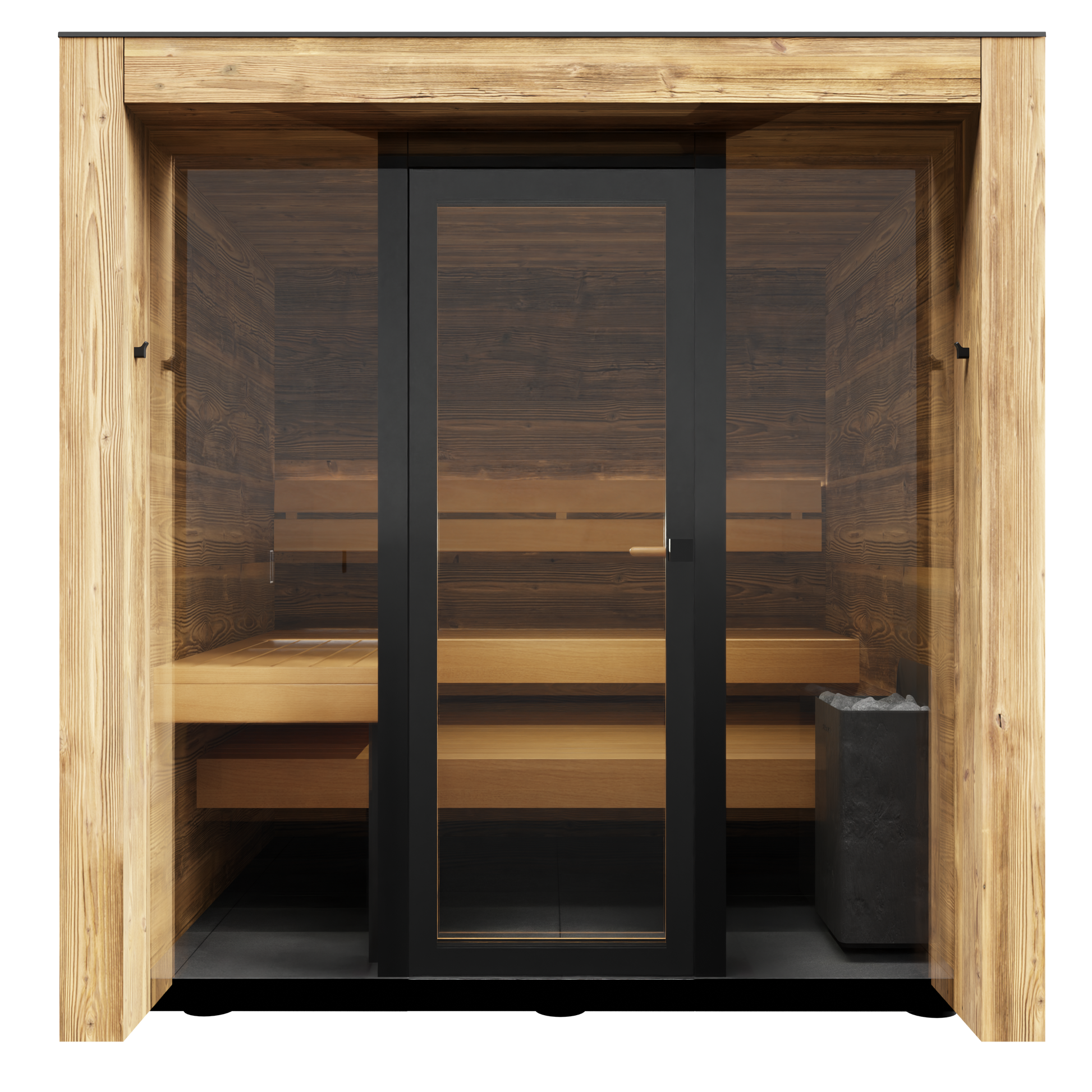 Thermasol Fortis - Aspen, 3-4 Person, Outdoor Sauna Thermasol
