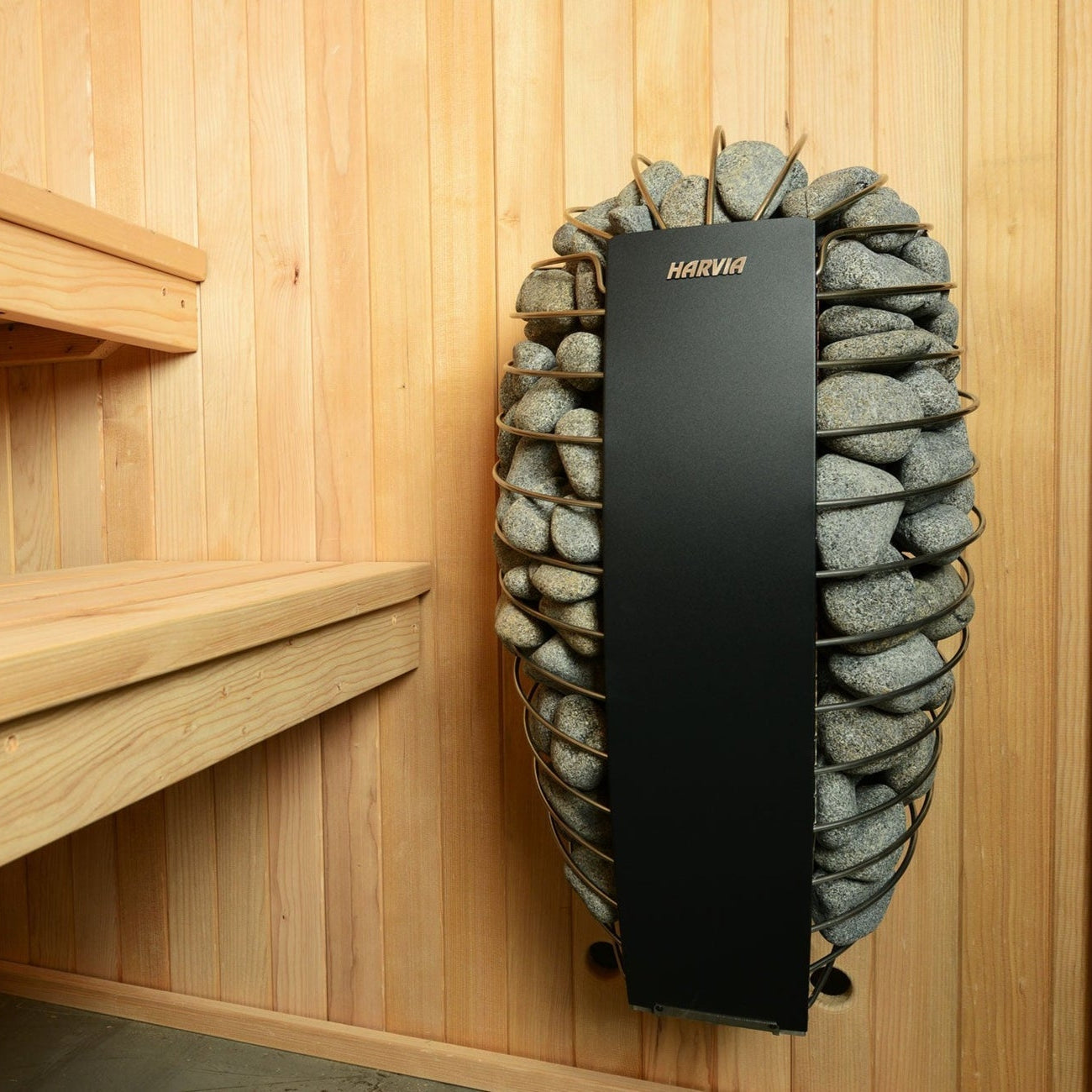 Harvia Spirit Sauna Heater With Rocks and WiFi Control Harvia