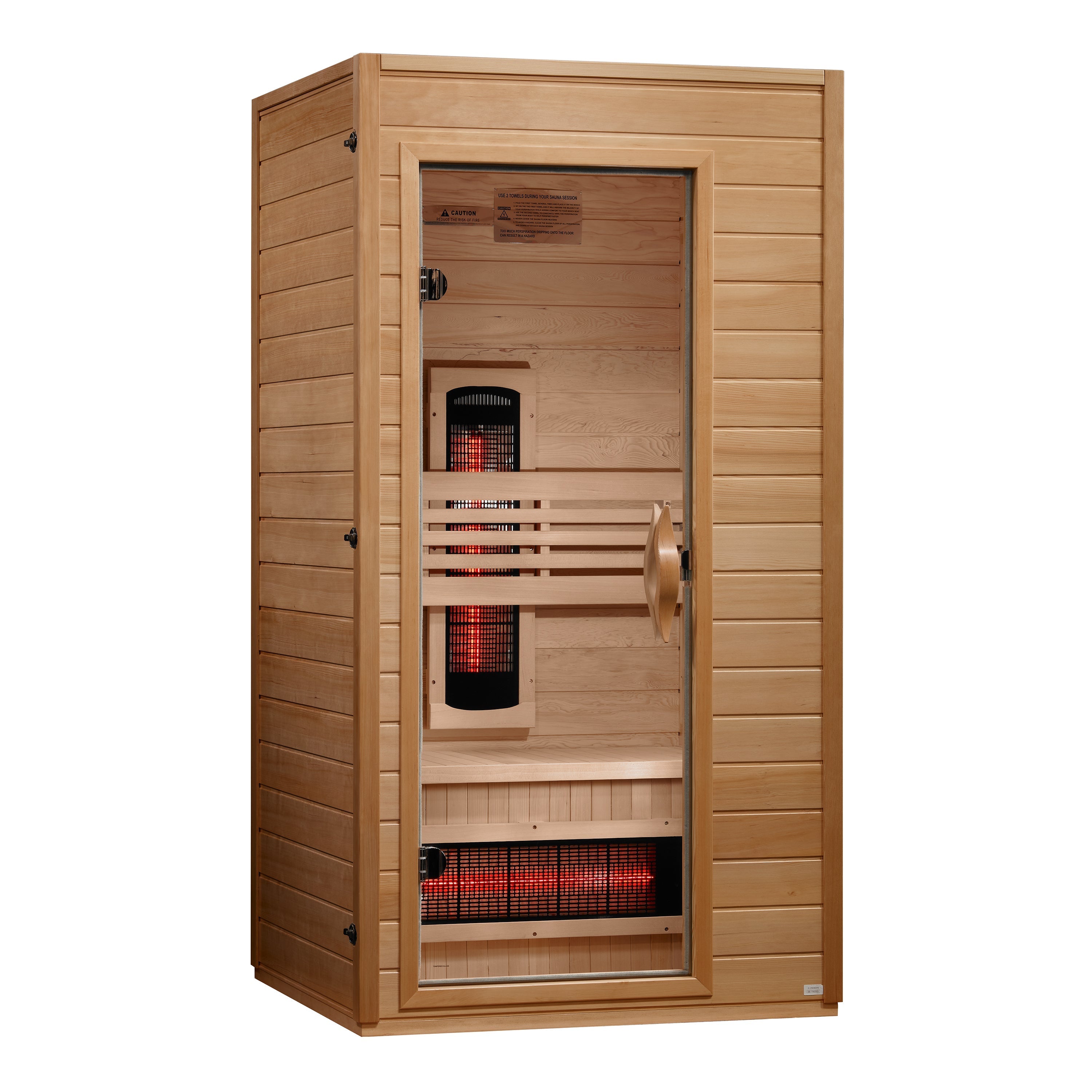 Dynamic Martin Full Spectrum Near Zero EMF FAR IR Sauna, 1-2 Person Golden Designs Inc (NA)