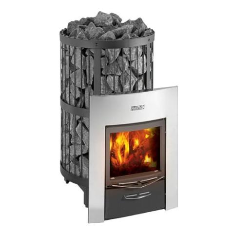 Harvia WK300LDLUX Legend 300DUO Series Wood Sauna Stove Black Harvia