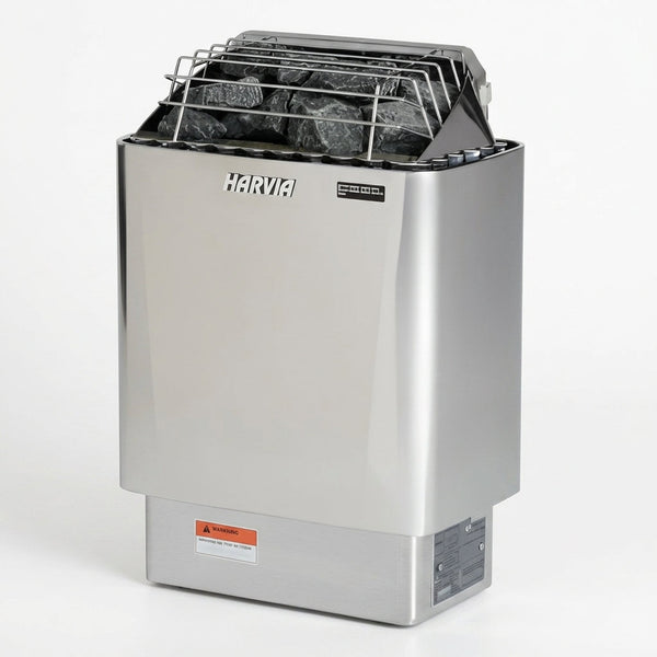 Harvia JH80W2401 Kip Series 8kW Stainless Steel Sauna Heater at