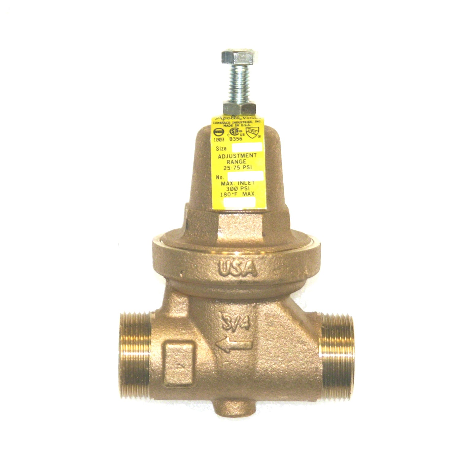 Mr. Steam 104198 Pressure Reducing Valve For MS, MSSUPER, and SAH Residential Generators Mr. Steam