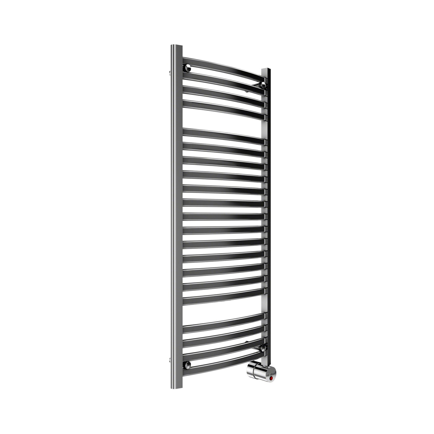 Mr. Steam W248TPC Broadway Collection 21-Bar Wall-Mounted Electric Towel Warmer with Digital Timer in Polished Chrome Mr. Steam