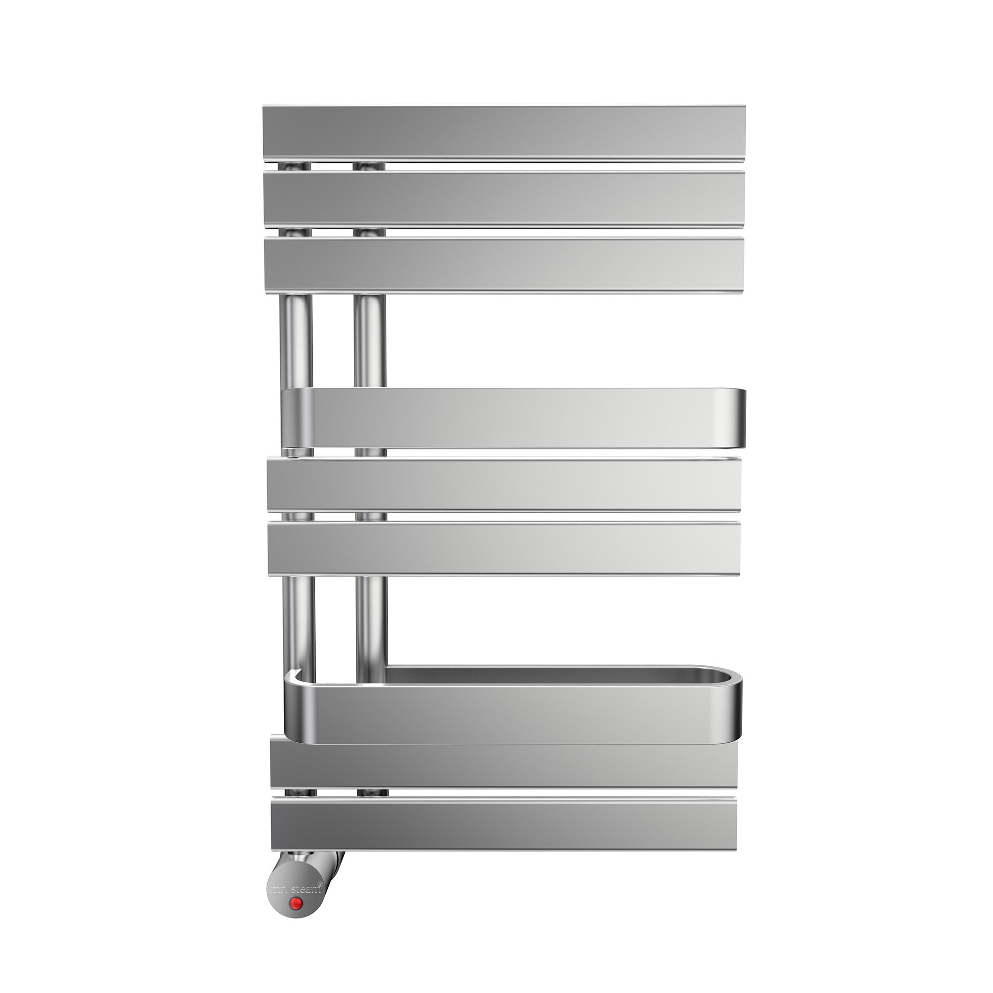 Mr. Steam W832TBN Tribeca 19.9 (in.) Wall-Mounted Towel Warmer in Brushed Nickel Mr. Steam